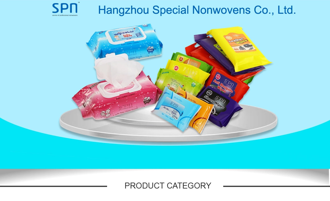 Special Nonwovens Thick OEM Manufacturer Biodegradable Bamboo Non-Woven Baby Hand Cleaning Soft Disinfection Wet Wipe