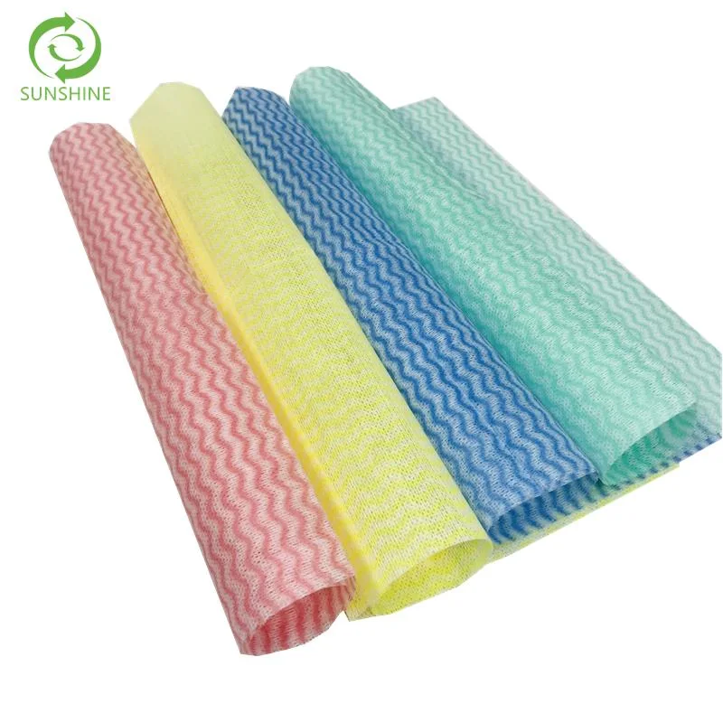 Spunbonded Wood Pulp Spunlace Nonwoven Fabric