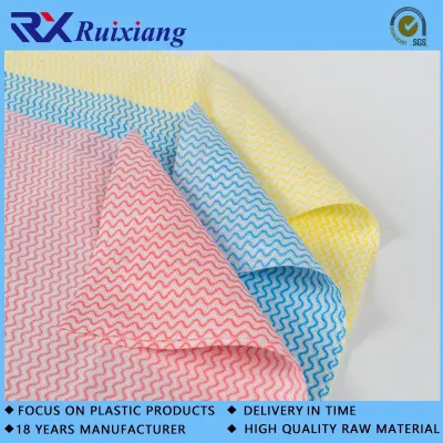 Custom Spunlace Non Woven Fabric Disposable Kitchen Cleaning Towel Kitchen Wipes