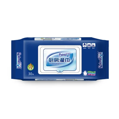 Daily Kitchen Cleaning OEM Anti-Bacterial Wet Wipes