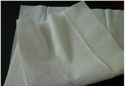 Wood Pulp Polypropylene Spunlace Nonwoven Fabric for Wet Wipe Raw Materials