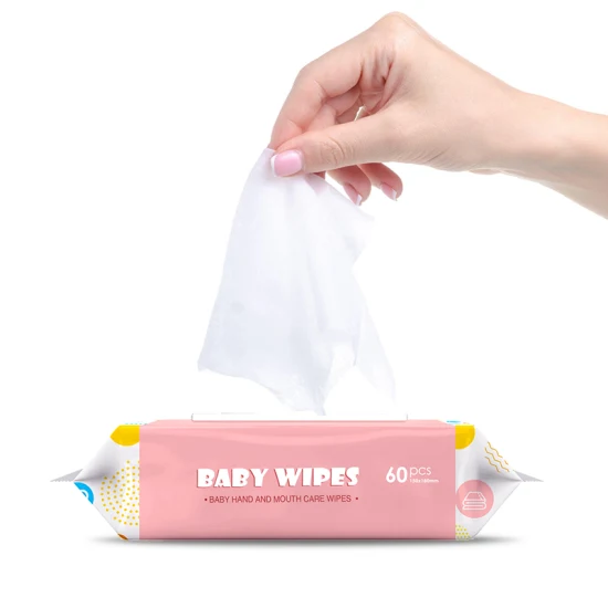 Soft Organic Skin Care Cleaning Baby Wet Wipes